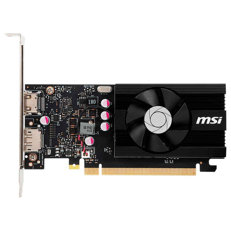 GEFORCE GT 1030 4GB 64 bit MSI 4GD4 LP OC GDDR4
